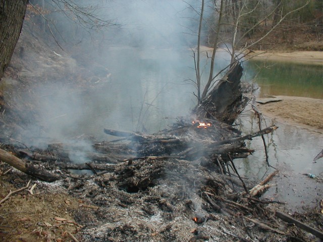 BRUSH FIRE PENTACRE 3/12/09